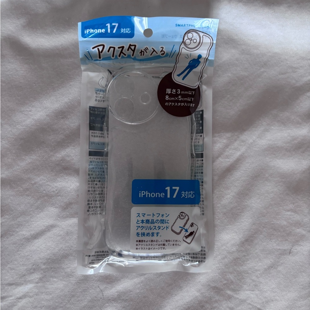 Clear iPhone 17 Protective Case
